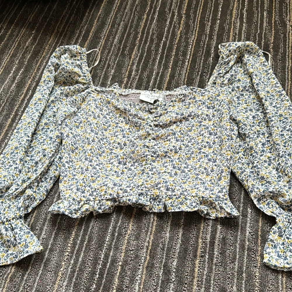 DRESS FORUM LONG SLEEVE TOP
